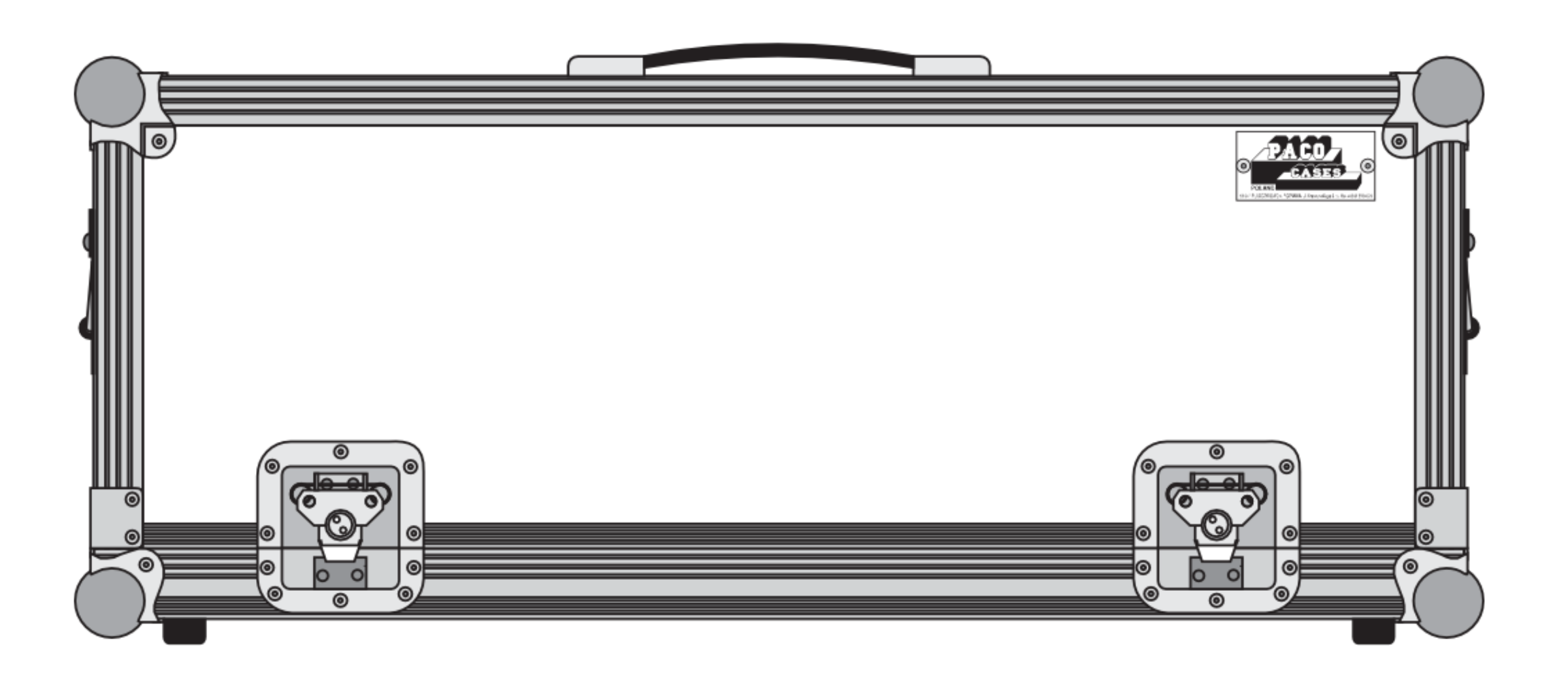 Skrzynie transportowe - Standard Cases - Paco Cases