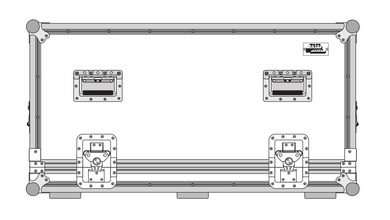 Skrzynie transportowe - Standard Cases - Seria CSS - Paco Cases - 