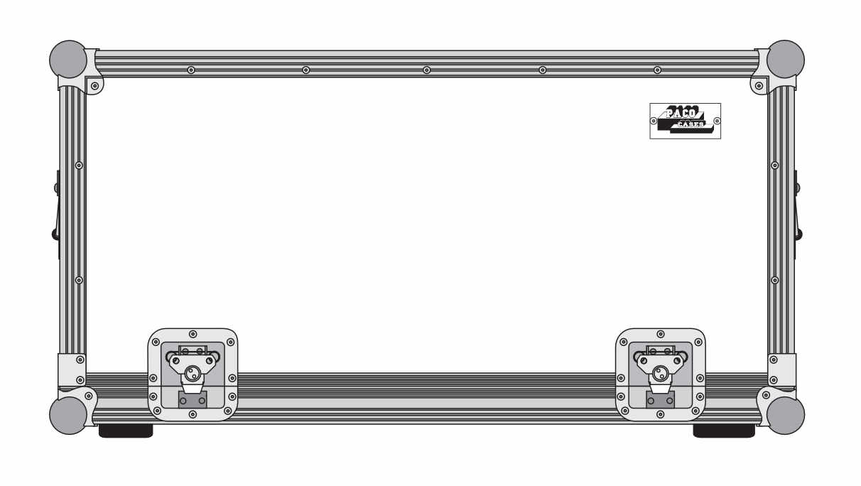 Seria CS - Stadard Cases - Kufry i skrzynie - Paco Cases