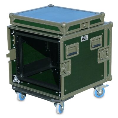 Paco Cases Rack TRR 8800 RAL6014 Green Army 09