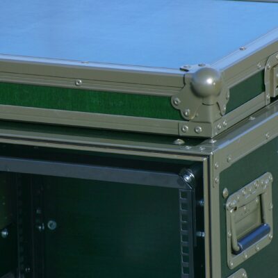 Paco Cases Rack TRR 8800 RAL6014 Green Army 10