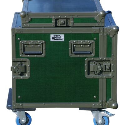 Paco Cases Rack TRR 8800 RAL6014 Green Army 12