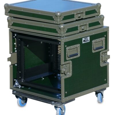 Paco Cases Rack TRR 8800 RAL6014 Green Army 13