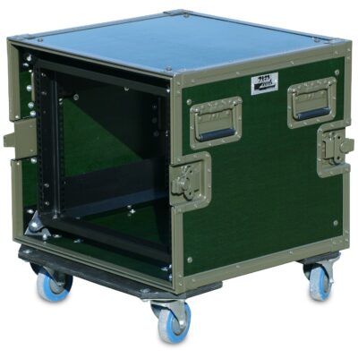 Paco Cases Rack TRR 8800 RAL6014 Green Army 15