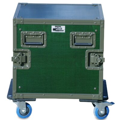 Paco Cases Rack TRR 8800 RAL6014 Green Army 16