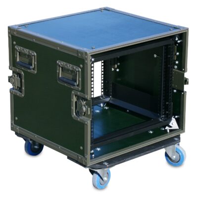 Paco Cases Rack TRR 8800 RAL6014 Green Army 19