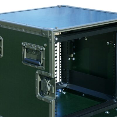 Paco Cases Rack TRR 8800 RAL6014 Green Army 21